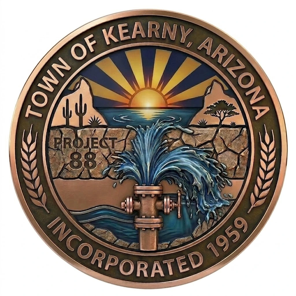 Town of Kearny Arizona — Project 88 Official Seal